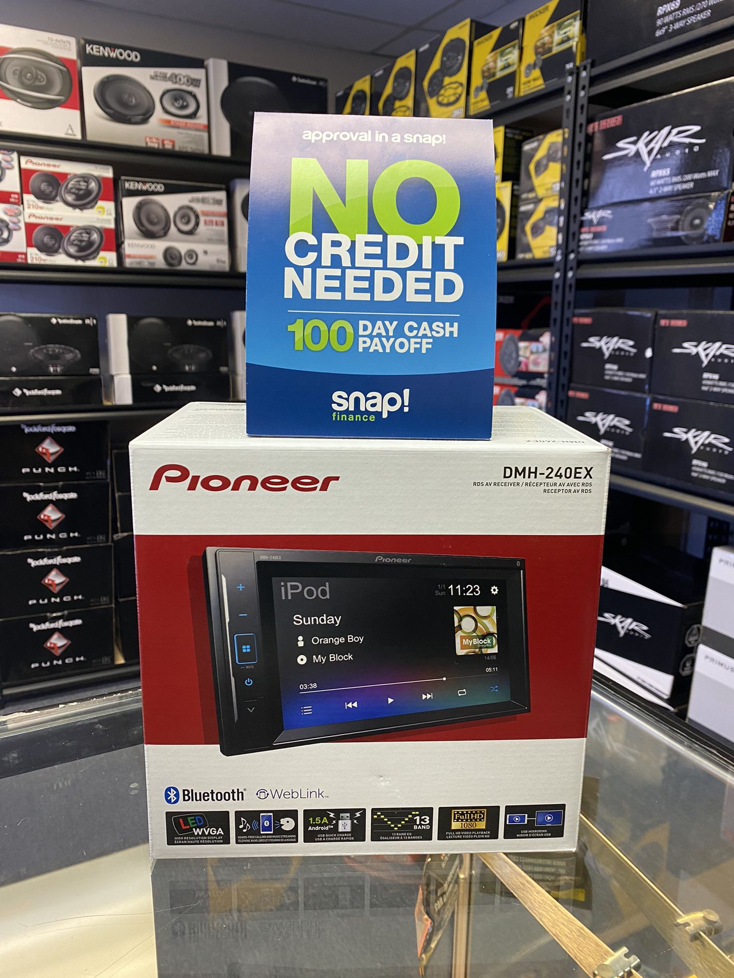 New Pioneer 6.2” Double Din Touchscreen Monitor Car Stereo Receiver {No Credit Easy Financing} ✅🔥