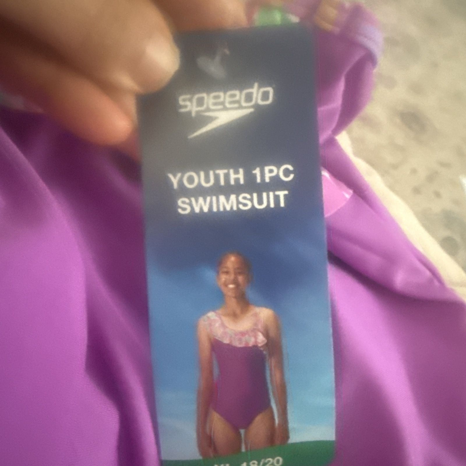 Speedo Youth 1-piece Swimsuit UPF 50+