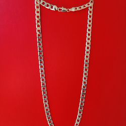Sterling Silver  Cuban link chain
