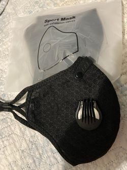 Double filter mask. Mascara doble filtro