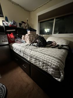 Full Size Storage Bed
