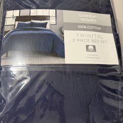 2 Piece Bed Set Twin 100% Cotton Twin/Txl