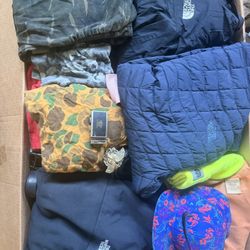 The North Face Jackets and Many Expensive Clothes 