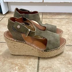 FRANCO SARTO ESPADRILLE SANDALS…Sz 7 1/2