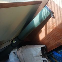 Plano Rod Holder W/ Bamboo Fly Rod 