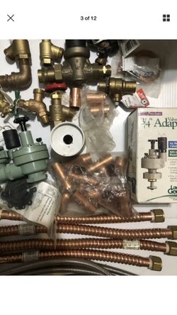 Lot Of Plumbing Gardening Parts Fiting Parts Copper Valve Hoze Wholesale. Condition is New. You will receive all items in the pictures