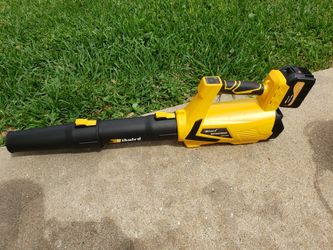 600CFM Powerful Cordless 20V Blower With Battery & Charger
