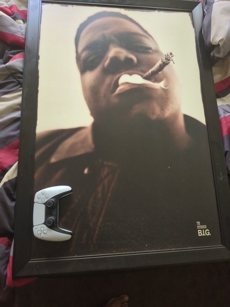 Biggie Smalls Framed Wall Decor