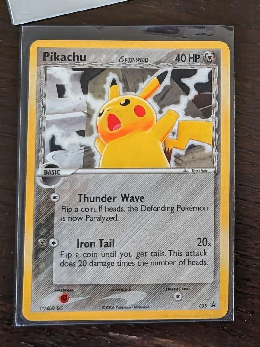 Pikachu Delta Species Nintendo Promo 035 LP/MP