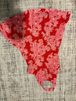 Red Floral small