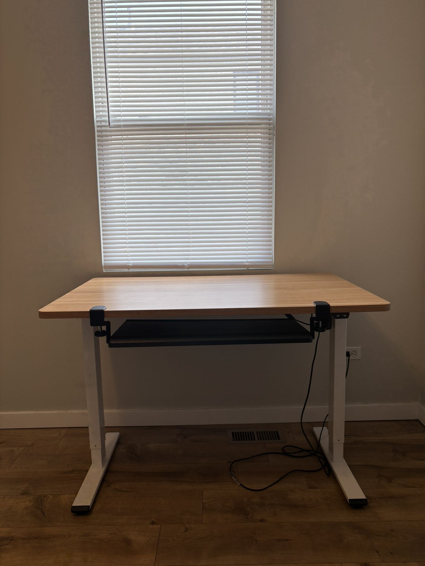Standing Desk + Optional Free Keypad Holder + Chair + Laptop Stand