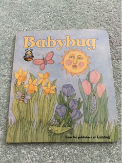Babybug Board Book Vol 1 No 4 Ladybug Magazine Vintage Kim & Carrots Clean