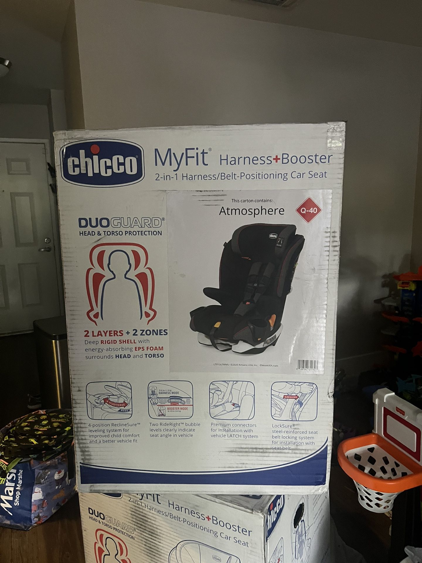 Chicco Myfit Harness+Booster Child Car Seat