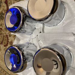 Chrome Center Caps New Set  4.88” 