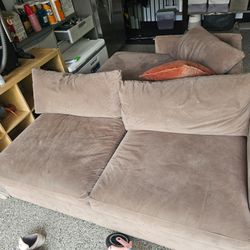 Free Crate & Barrel Sectional