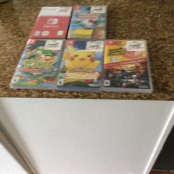 Five Nintendo Switch Game 