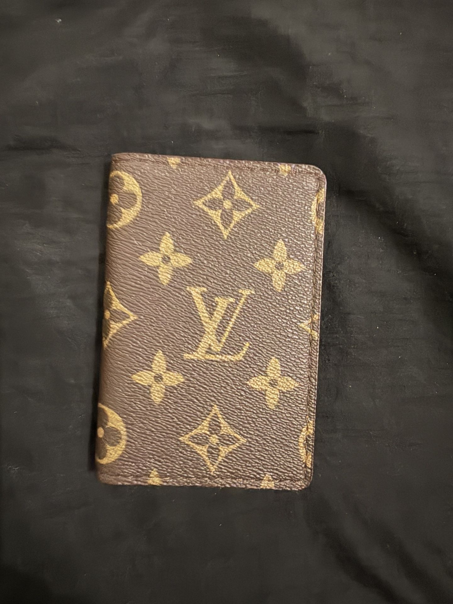 BROWN LEATHER LOUIS VUITTON WALLET