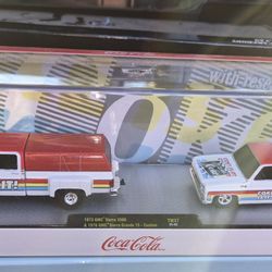 M2 Machines Coca-Cola Chevy C30 Set!!