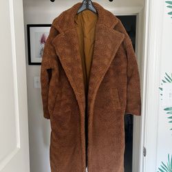 Large teddy coat