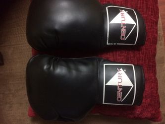 Semi new Century boxing gloves adult size
