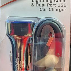 Brand New Allied Dual Port USB Car Charger For IPhone 