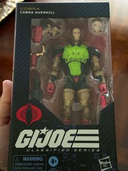 G.I. Joe classified series Overkill