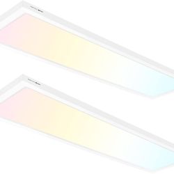1x4 FT LED Flat Panel Light Selectable Color temp,4800lm,48W Dimm