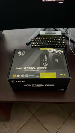 MSI MAG 750 Watt Fully Modular ATX Power Supply