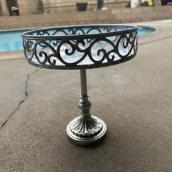 Silver Cake Stand 