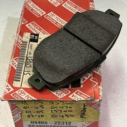 Toyota OEM Brake Pads Front, For 02-2010 Lexus SC430