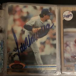Dodgers Collectible Cards And Signature 