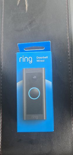 Ring Doorbell Wired New In Box!
