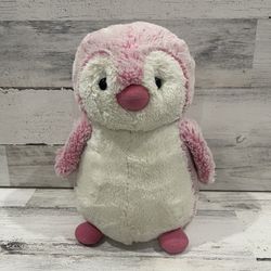Aurora World Destination Nation Frosted Pink Penguin Plush 12” Stuffed Animal