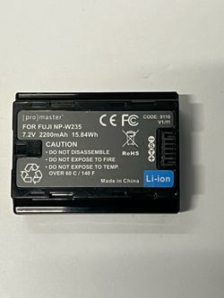 Pro Master Battery For Fuji NP-W235