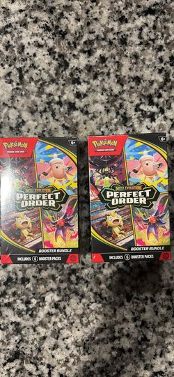 Pokemon TCG Mega Evolution Perfect Order Booster Bundle