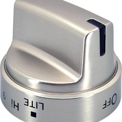 Stove Knob Replacements for GE (2 Knobs Only)