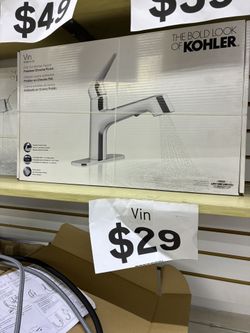 Kohler Vin Pull-Out Kitchen Faucet
