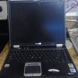 Grey Toshiba Laptop