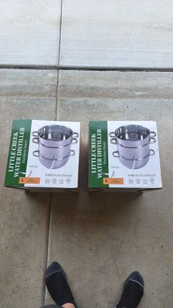 Little Creek water distiller made by kitchen crop