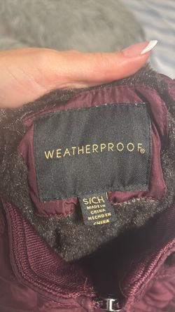 Weatherproof Jacket Burgundy