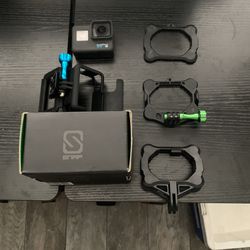 Go Pro 6 With Snap Attachments (magnetic) All Included