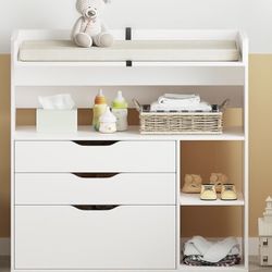 Changing Table With Storage-missing Top drawer.Otherwise Perfect!