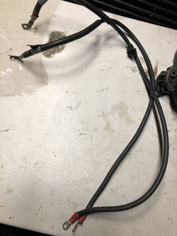 Bmw e46 starter cable (2)