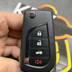FLIP FOB KEY TOYOTA COROLLA 