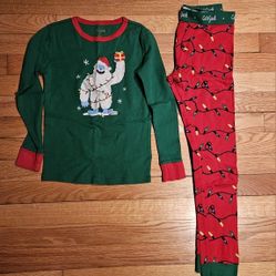 Holiday Pajamas Size 10 & Size 14