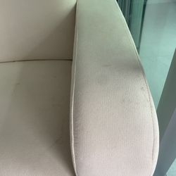 Beige Used Rocking Chair Ottoman