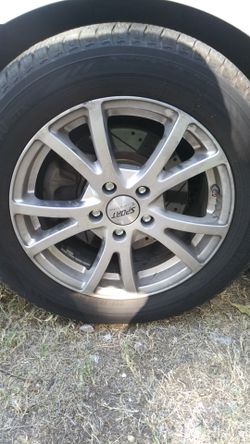 Sport Edition 16in Rims and tires 225/55/R16