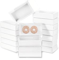 Set of 26 Rectangle Drawer Boxes with Clear Window