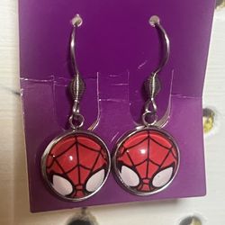Spider-Man Earrings