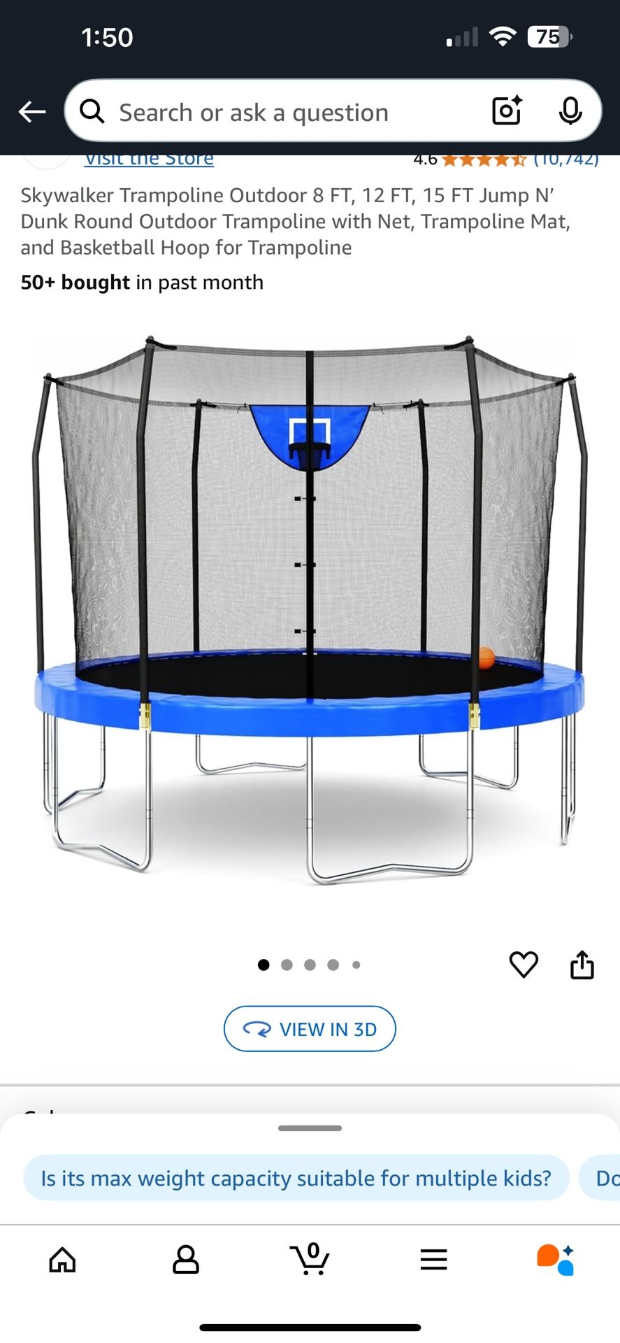 12FT Trampoline